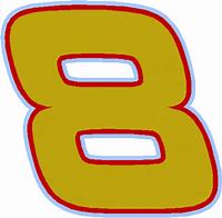Image result for Cartoon Car with Number 8