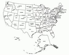 Image result for Printable US Map with State Abbreviations