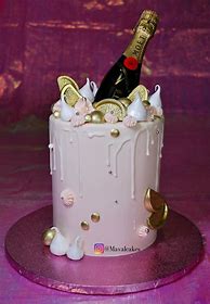 Image result for Champagne Cake Design