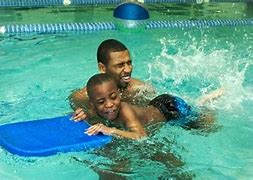 Image result for African American Kids Swimming