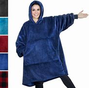 Image result for Plaid Hoodie Blanket