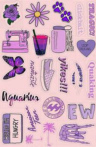 Image result for Aesthetic Stickers to Print Out HD