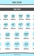 Image result for Ring Sizes with Chart