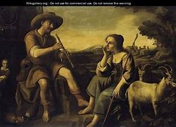 Image result for Girl Playing Flute 1600s