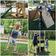 Image result for Homemade Outdoor Play Area