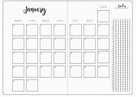 Image result for Monthly Bullet Journal Printables