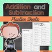 Image result for Addition and Subtraction Practice