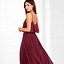 Image result for Burgundy Dresses