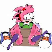 Image result for Sonic Tickles Amy Rose