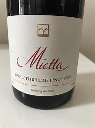 Image result for Lethbridge Pinot Noir Mietta