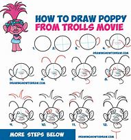 Image result for Trolls Drawing Easy