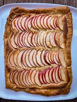 Image result for Apple Galette with Custard