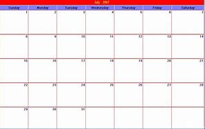 Image result for 30-Day Calendar Page