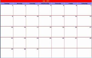 Image result for 30-Day Calendar Friday Printable