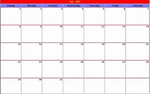 Image result for 30-Day Calendar Printable Start Monday
