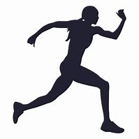 Image result for Female Athlete Silhouette