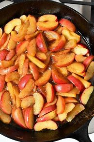 Image result for Fried Apples Recipe Skillet Meats and Apple's