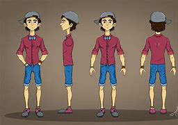 Image result for Cartoon Boy Character Template