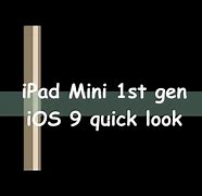 Image result for iOS 9 On iPad Mini 1st Gen
