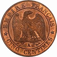 Image result for French 5 Centimes Coin