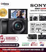 Image result for Sony Alpha A6400 Indo