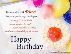 Image result for Happy Birthday to Close Friend