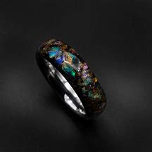 Image result for Genuine Opal Rings for Men