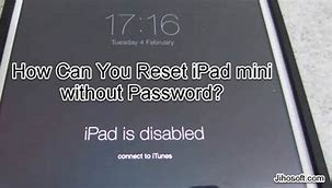 Image result for How to Reset iPad without Password