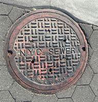 Image result for NYC Sewer Grate