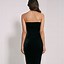Image result for Black Velvet Midi Dress