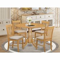 Image result for 36 Inch Round Oak Kitchen Table