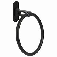 Image result for Black Towel Ring Holder