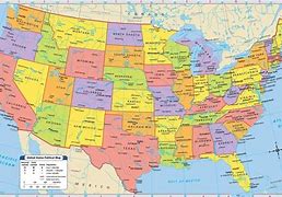 Image result for Us Maps with States and Cities