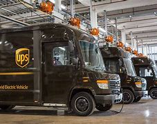 Image result for UPS Electric Vehicle Truck