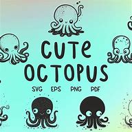 Image result for Baby Octopus Silhouette