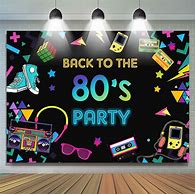 Image result for 80s Photo Backdrop