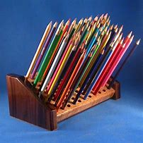 Image result for Wooden Phone and Pen Holder