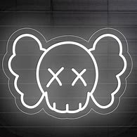 Image result for Kaws Neon Sign