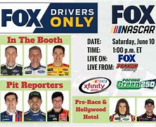 Image result for Fox NASCAR Qualfing