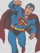 Image result for Superman Cross Stitch Pattern