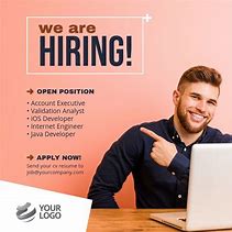 Image result for We Are Hiring Ad