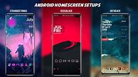Image result for Home Screen Design Andriod
