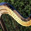 Image result for Small Gold Harp Instrument