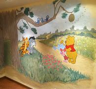 Image result for Winnie the Pooh Mural