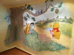 Image result for Winnie the Pooh Mural