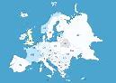 Image result for Europe Map with Major Cities