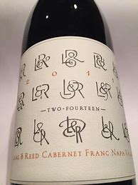 Lang Reed Cabernet Franc Premier Etage に対する画像結果