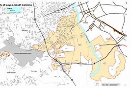 Image result for Map of Columbia SC Area