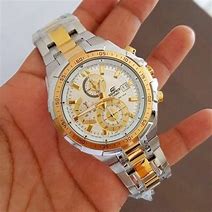 Image result for Silver and Gold Watch Casio