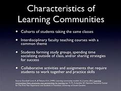 Image result for Characteristics of Communities